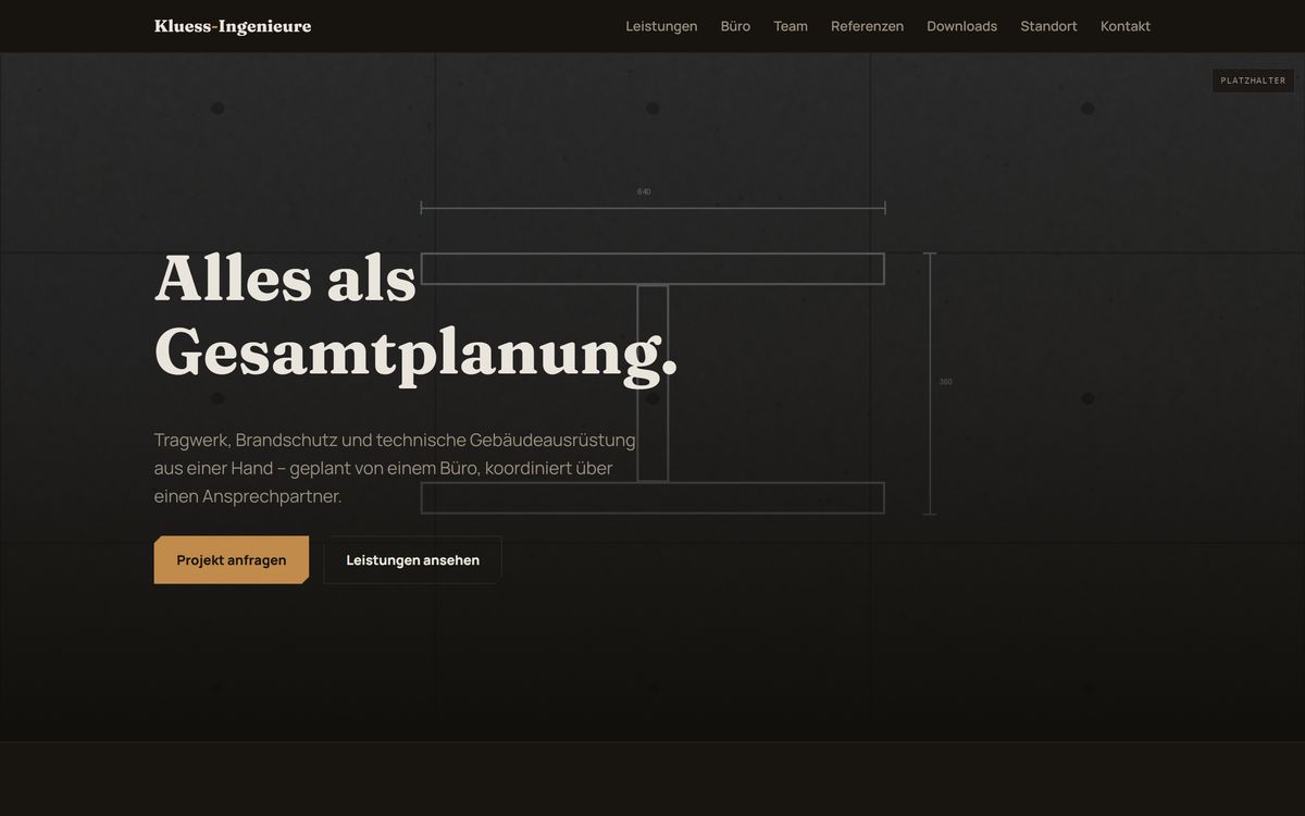 Vorschau von Entwurf 5, Werkstatt