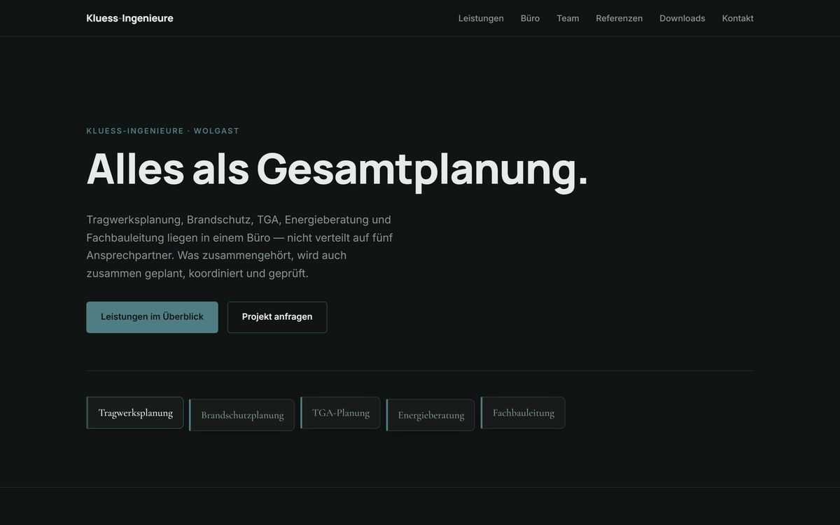 Vorschau von Entwurf 6, Register